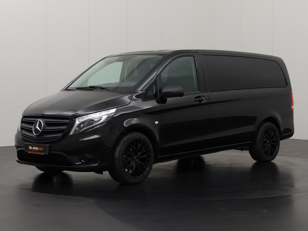 Mercedes-Benz Vito 114CDI Lang Black Edition Dubbele Cabine | Led | Navigatie | Camera | Airco | Cruise | 7