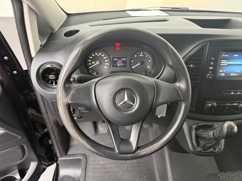 Mercedes-Benz Vito 114CDI Lang Black Edition | Navigatie | Camera | Airco| 3-Zits | Betimmering 14