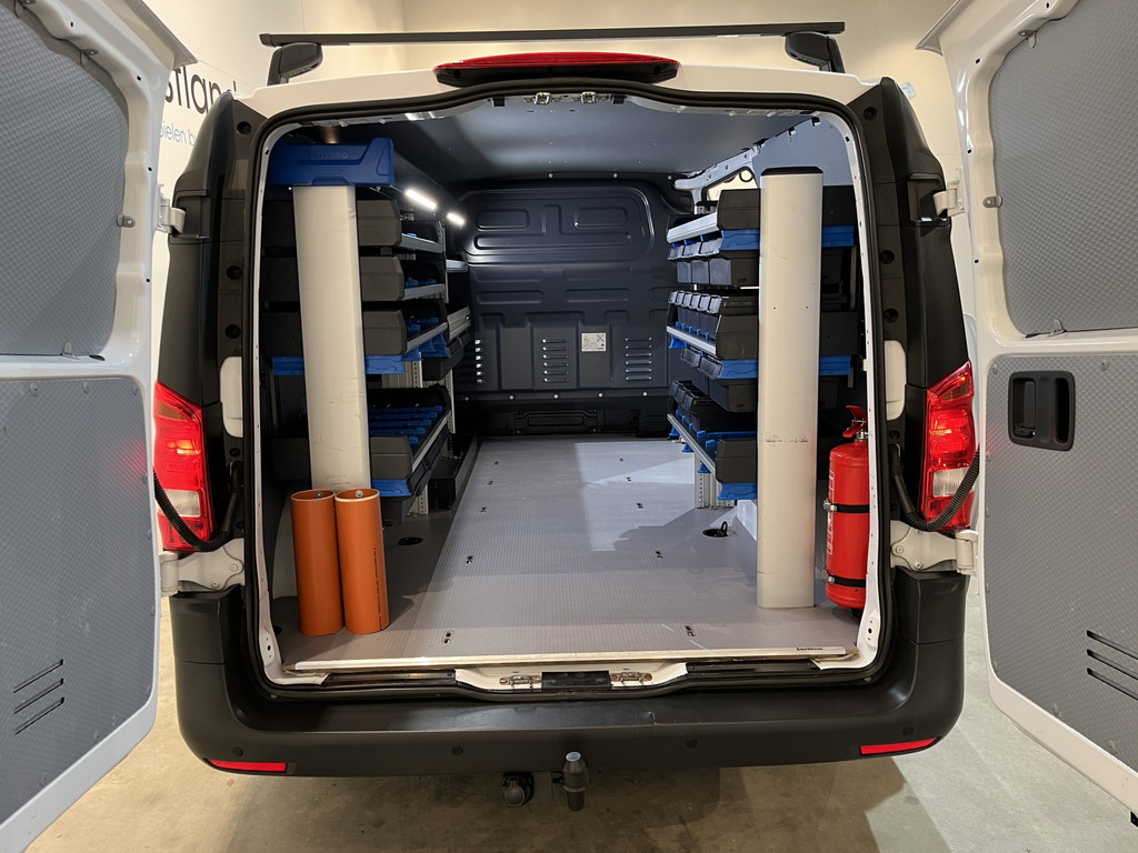 Mercedes-Benz Vito 114 CDI Lang / Euro 6 / Servicebus / Sortimo inrichting / Airco / Cruise Control / Trekhaak / PDC / 3-Zits / 5