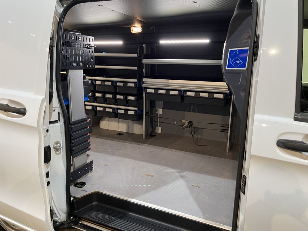 Mercedes-Benz Vito 114 CDI Lang Servicebus / Sortimo Inrichting / Euro 6 / Airco / Cruise Control / PDC / Trekhaak / Klep / 3-Zits 19