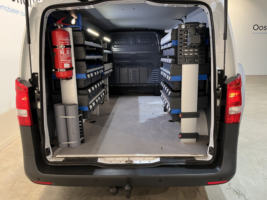 Mercedes-Benz Vito 114 CDI Lang Servicebus / Sortimo Inrichting / Euro 6 / Airco / Cruise Control / PDC / Trekhaak / Klep / 3-Zits 4