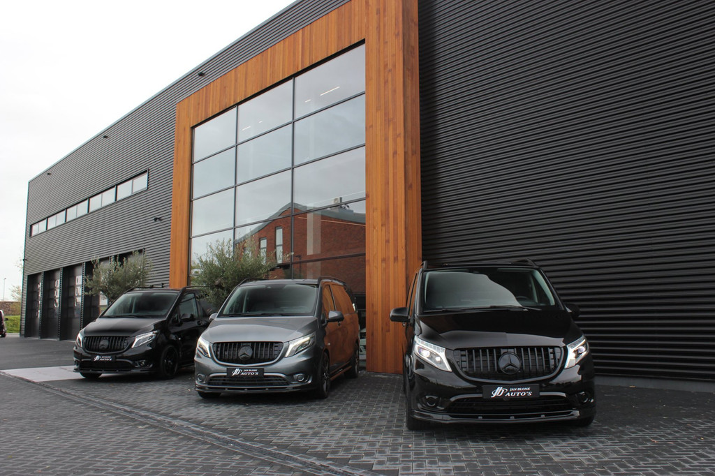 Mercedes-Benz Vito 116CDI 163PK LANG JB- EDITION FULL BLACK / AMG / SPOILER / VERLAGINGSVEREN / NAVIGATIE / SIDE- BARS / CAMERA 11