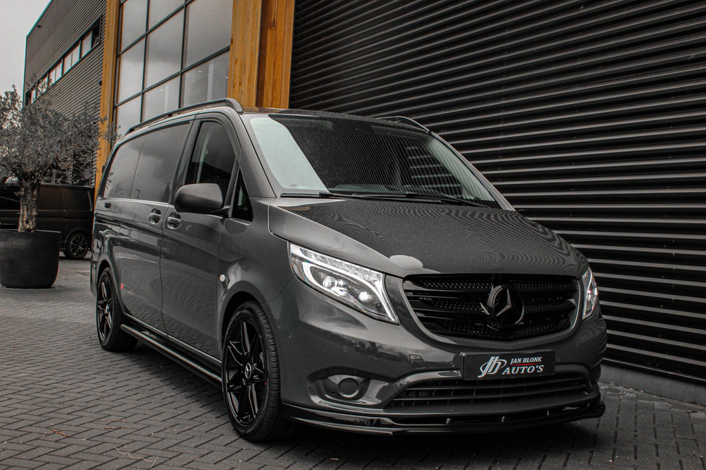 Mercedes-Benz Vito 116CDI 163PK LANG JB- EDITION FULL BLACK / AMG / SPOILER / VERLAGINGSVEREN / NAVIGATIE / SIDE- BARS / CAMERA 8