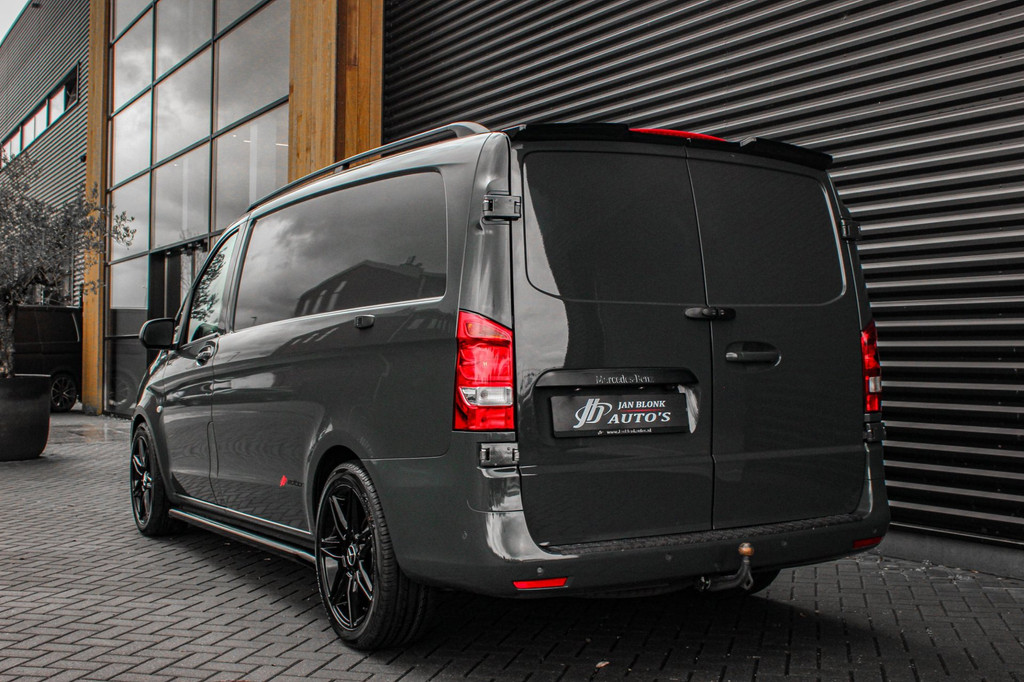 Mercedes-Benz Vito 116CDI 163PK LANG JB- EDITION FULL BLACK / AMG / SPOILER / VERLAGINGSVEREN / NAVIGATIE / SIDE- BARS / CAMERA 9