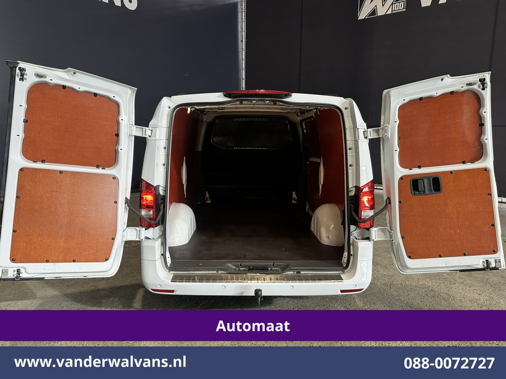 Mercedes-Benz Vito 116 CDI 164pk 9G-Tronic Automaat L3H1 Euro6 Airco | Camera | LED | Apple Carplay | 2500kg Trekhaak Android Auto, Cruisecontrol, Parkeersensoren, Bijrijdersbank 14
