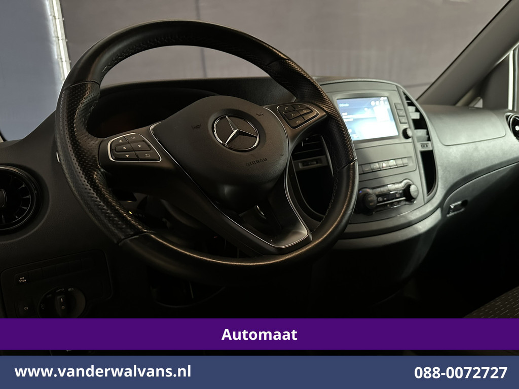 Mercedes-Benz Vito 116 CDI 164pk 9G-Tronic Automaat L3H1 Euro6 Airco | Camera | LED | Apple Carplay | 2500kg Trekhaak Android Auto, Cruisecontrol, Parkeersensoren, Bijrijdersbank 17