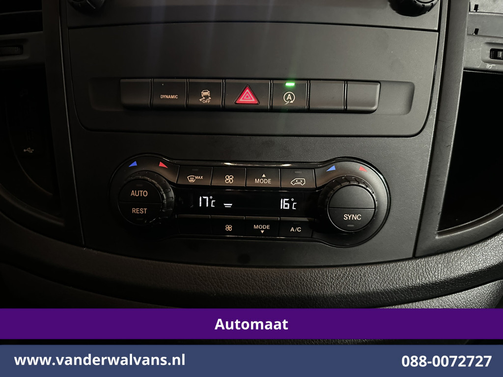 Mercedes-Benz Vito 116 CDI 164pk 9G-Tronic Automaat L3H1 Euro6 Airco | Camera | LED | Apple Carplay | 2500kg Trekhaak Android Auto, Cruisecontrol, Parkeersensoren, Bijrijdersbank 8