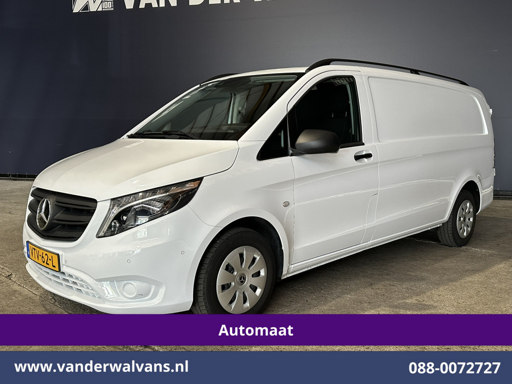 Mercedes-Benz Vito 116 CDI 164pk 9G-Tronic Automaat L3H1 Euro6 Airco | Camera | LED | Apple Carplay | 2500kg Trekhaak Android Auto, cruisecontrol, parkeersensoren 10