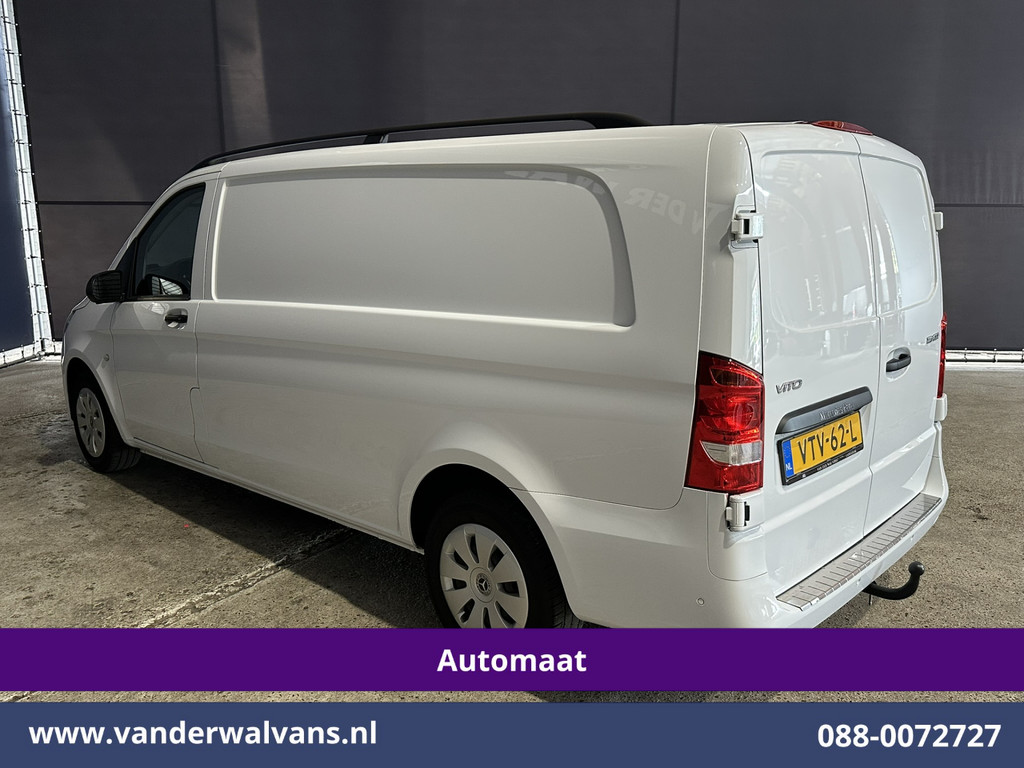 Mercedes-Benz Vito 116 CDI 164pk 9G-Tronic Automaat L3H1 Euro6 Airco | Camera | LED | Apple Carplay | 2500kg Trekhaak Android Auto, cruisecontrol, parkeersensoren 12