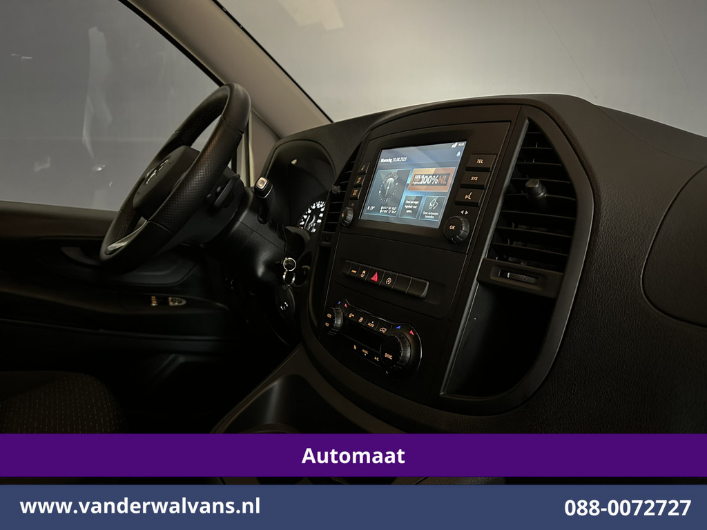 Mercedes-Benz Vito 116 CDI 164pk 9G-Tronic Automaat L3H1 Euro6 Airco | Camera | LED | Apple Carplay | 2500kg Trekhaak Android Auto, cruisecontrol, parkeersensoren 16