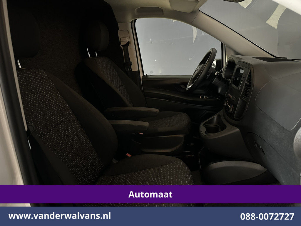 Mercedes-Benz Vito 116 CDI 164pk 9G-Tronic Automaat L3H1 Euro6 Airco | Camera | LED | Apple Carplay | 2500kg Trekhaak Android Auto, cruisecontrol, parkeersensoren 9
