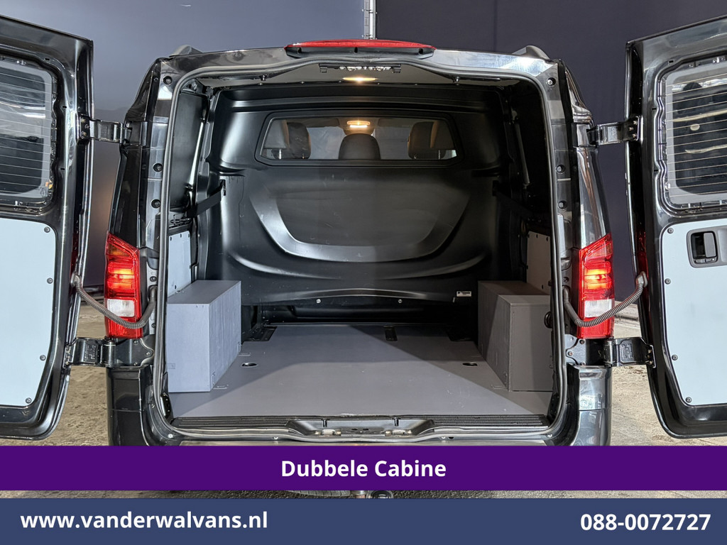 Mercedes-Benz Vito 116 CDI 164pk L2H1 Dubbele Cabine Euro6 Airco | 5-Zits | Navigatie | Camera | Cruisecontrol LM velgen, Trekhaak, Sidebars, Leder, Parkeersensoren, Dakdragers 14