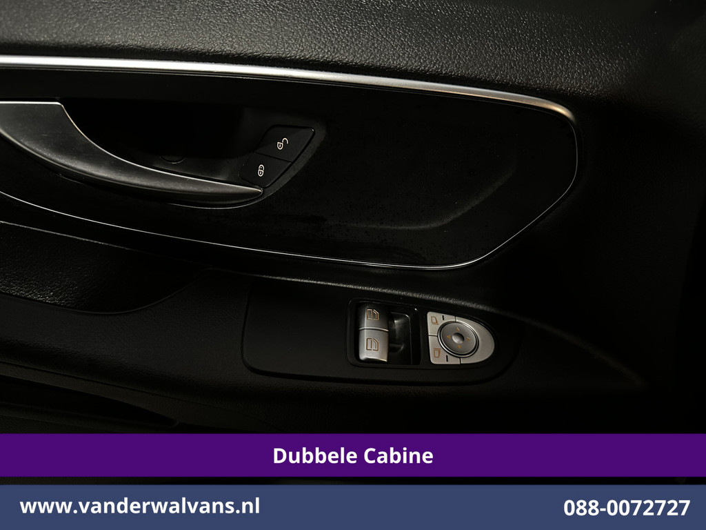 Mercedes-Benz Vito 116 CDI 164pk L2H1 Dubbele Cabine Euro6 Airco | 5-Zits | Navigatie | Camera | Cruisecontrol LM velgen, Trekhaak, Sidebars, Leder, Parkeersensoren, Dakdragers 20