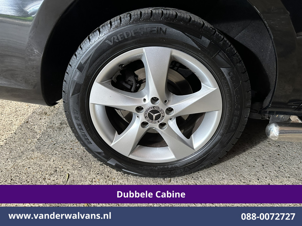 Mercedes-Benz Vito 116 CDI 164pk L2H1 Dubbele Cabine Euro6 Airco | 5-Zits | Navigatie | Camera | Cruisecontrol LM velgen, Trekhaak, Sidebars, Leder, Parkeersensoren, Dakdragers 7