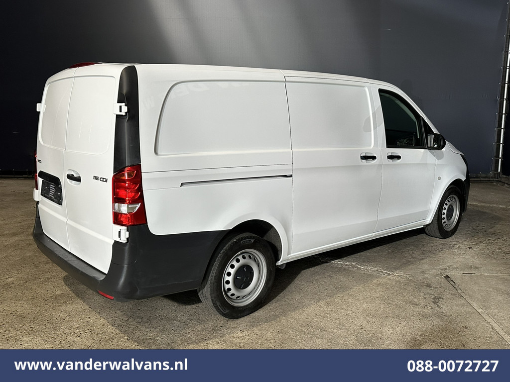 Mercedes-Benz Vito 116 CDI 164pk L2H1 Euro6 Airco | Camera | Apple Carplay | Cruisecontrol Android Auto, Bijrijdersbank 11