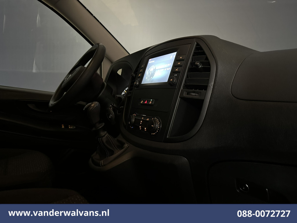 Mercedes-Benz Vito 116 CDI 164pk L2H1 Euro6 Airco | Camera | Apple Carplay | Cruisecontrol Android Auto, Bijrijdersbank 14
