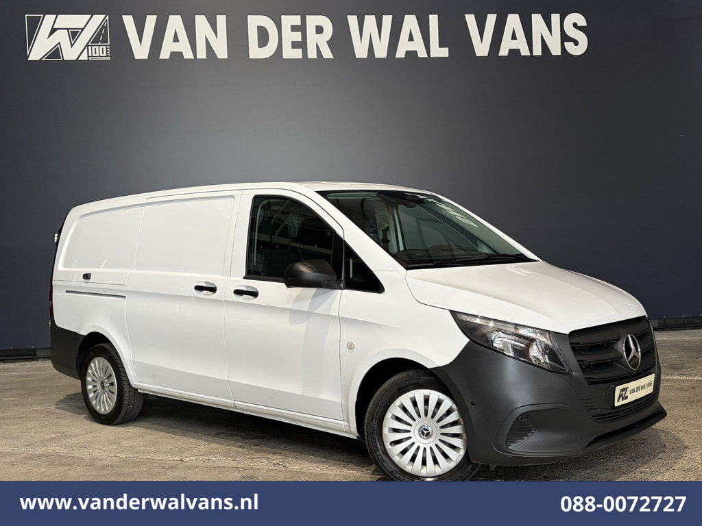 Mercedes-Benz Vito 116 CDI 164pk L2H1 Euro6 Airco | Navigatie | Camera | Adaptieve Cruisecontrol Stoelverwarming, Parkeersensoren, Bijrijdersbank