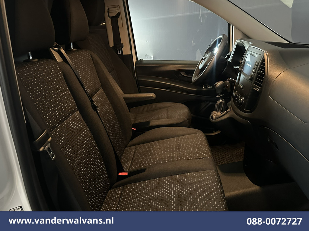 Mercedes-Benz Vito 116 CDI 164pk L3H1 Euro6 Airco | Camera | Apple Carplay | Cruisecontrol | Bumper in de kleur Stoelverwarming, Android Auto, Bijrijdersbank 6