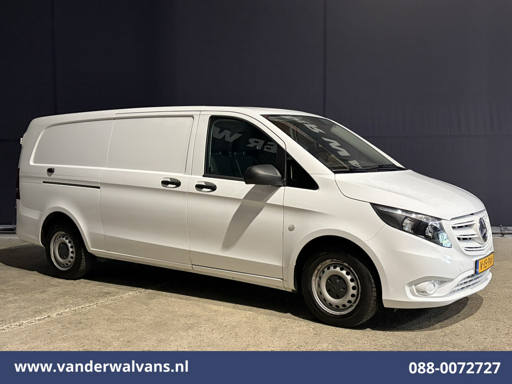 Mercedes-Benz Vito 116 CDI 164pk L3H1 Euro6 Airco | Camera | Apple Carplay | Cruisecontrol | Bumper in de kleur Stoelverwarming, Android Auto, Bijrijdersbank 8