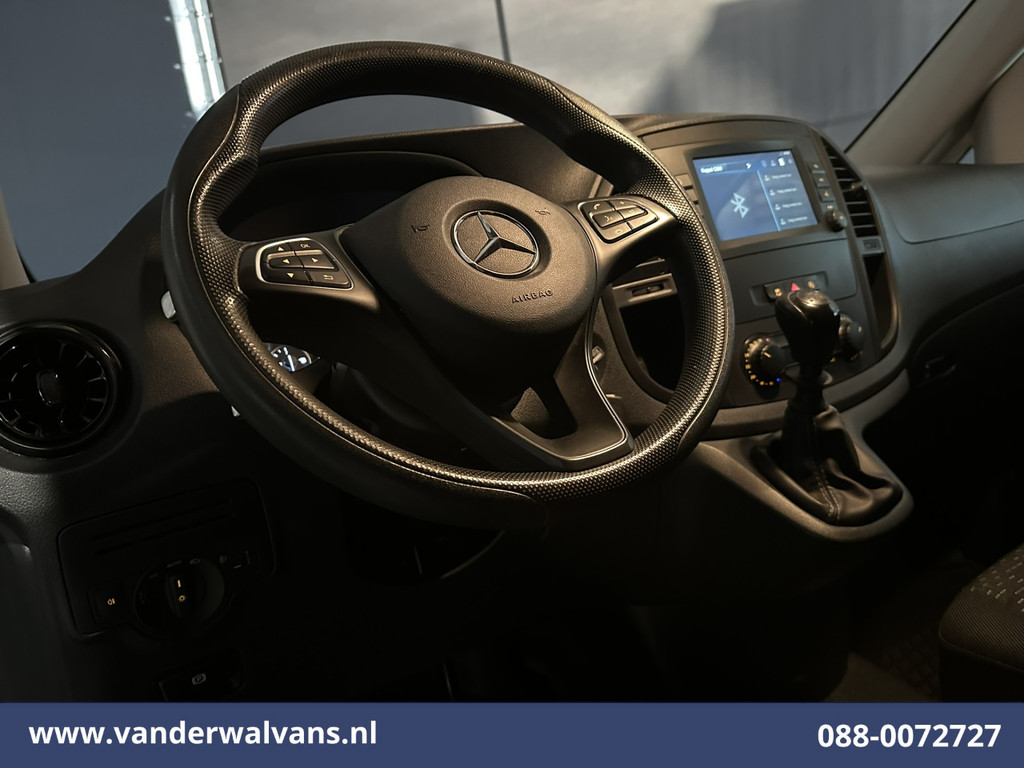 Mercedes-Benz Vito 116 CDI 164pk L3H1 Euro6 Airco | Camera | Apple Carplay | Cruisecontrol | Stoelverwarming Android Auto, Bijrijdersbank 15