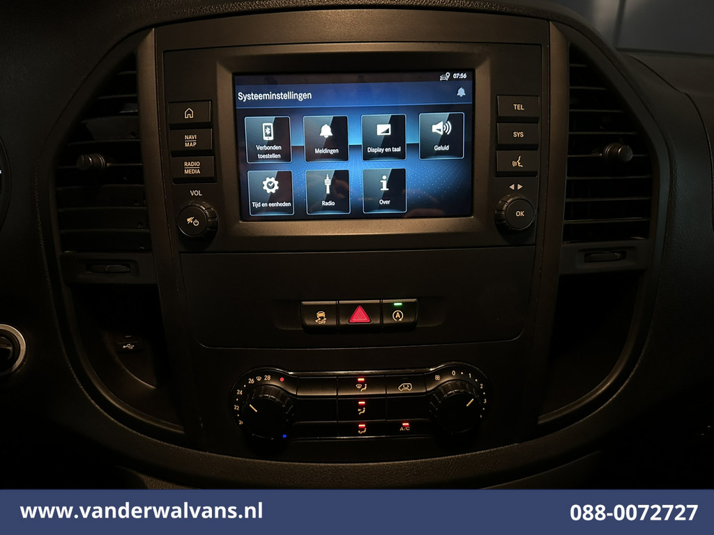 Mercedes-Benz Vito 116 CDI 164pk L3H1 Euro6 Airco | Camera | Apple Carplay | Cruisecontrol | Stoelverwarming Android Auto, Bijrijdersbank 16