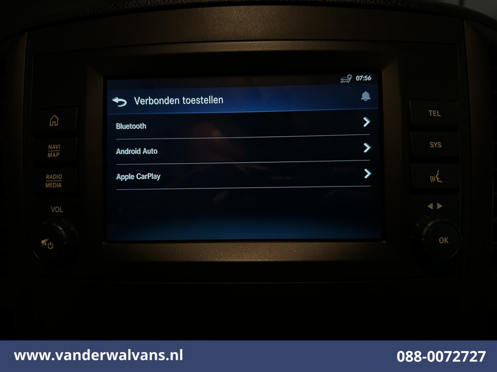 Mercedes-Benz Vito 116 CDI 164pk L3H1 Euro6 Airco | Camera | Apple Carplay | Cruisecontrol | Stoelverwarming Android Auto, Bijrijdersbank 3