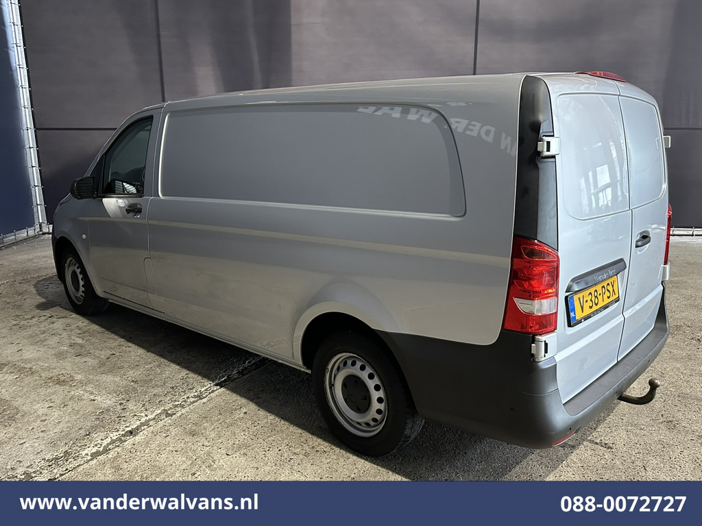 Mercedes-Benz Vito 116 CDI 164pk L3H1 Euro6 Airco | Camera | Cruisecontrol | LED | 2500kg Trekhaak Parkeersensoren, Stoelverwarming, Bijrijdersbank 10