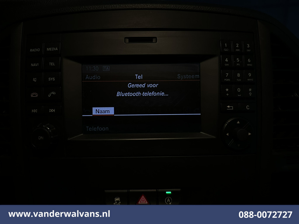 Mercedes-Benz Vito 116 CDI 164pk L3H1 Euro6 Airco | Camera | Cruisecontrol | LED | 2500kg Trekhaak Parkeersensoren, Stoelverwarming, Bijrijdersbank 17