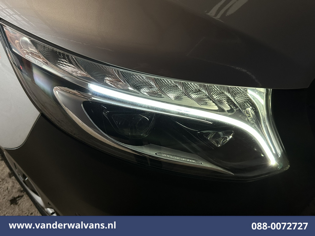 Mercedes-Benz Vito 116 CDI 164pk L3H1 Euro6 Airco | Camera | Cruisecontrol | LED | 2500kg Trekhaak Parkeersensoren, Stoelverwarming, Bijrijdersbank 2