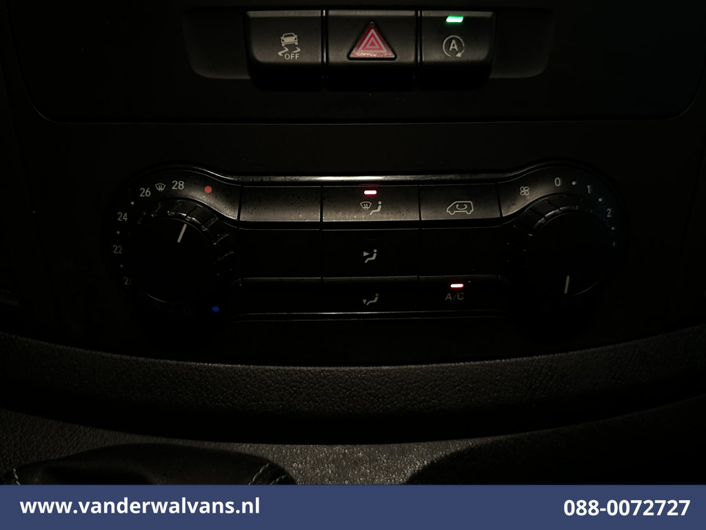 Mercedes-Benz Vito 116 CDI 164pk L3H1 Euro6 Airco | Camera | Cruisecontrol | LED | 2500kg Trekhaak Parkeersensoren, Stoelverwarming, Bijrijdersbank 6