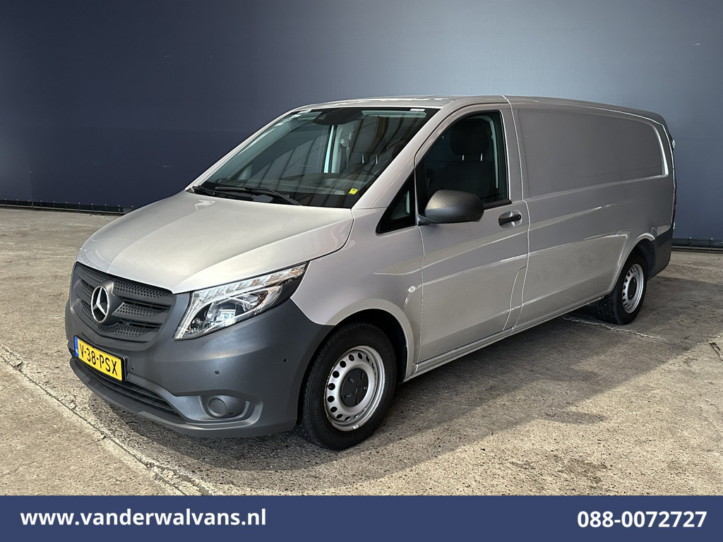 Mercedes-Benz Vito 116 CDI 164pk L3H1 Euro6 Airco | Camera | Cruisecontrol | LED | 2500kg Trekhaak Parkeersensoren, Stoelverwarming, Bijrijdersbank 9