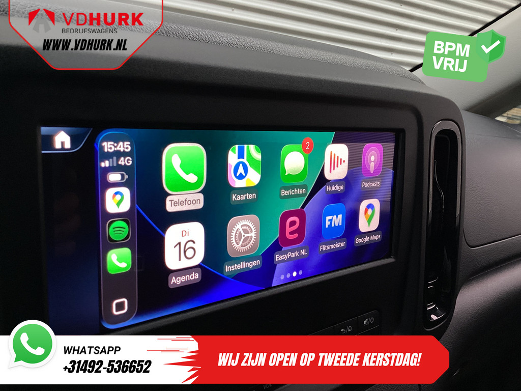 Mercedes-Benz Vito 116 CDI Aut. L2 BPM VRIJ! LED/ Carplay/ 270Gr.Deuren/ Stoelverw./ Navi/ Camera/ Cruise/ PDC/ Trekhaak 16
