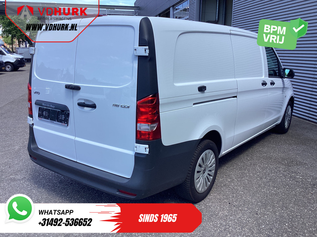 Mercedes-Benz Vito 116 CDI Aut. L3 Stoelverw./ 2.5t Trekverm./ Camera/ 270Gr.Deuren/ Navi/ Cruise/ DAB/ Airco 9