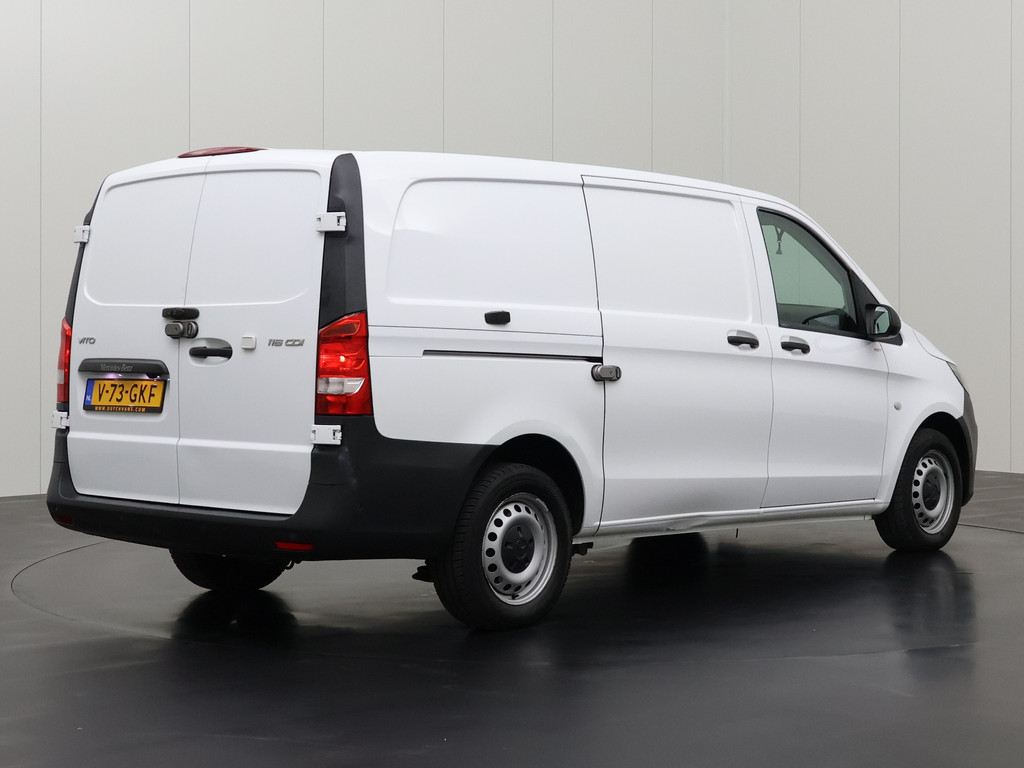 Mercedes-Benz Vito 116CDI Automaat Lang Achterdeuren | Navigatie | Camera | Gatelocks | Airco | Cruise | 3-Zits 2