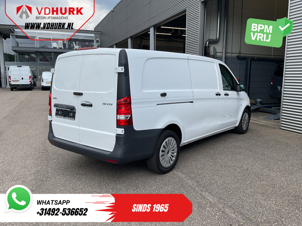Mercedes-Benz Vito 116 CDI L3 Aut. Stoelverw./ 2.5t Trekverm./ Camera/ 270Gr.Deuren/ Navi/ Cruise/ DAB/ Airco 9