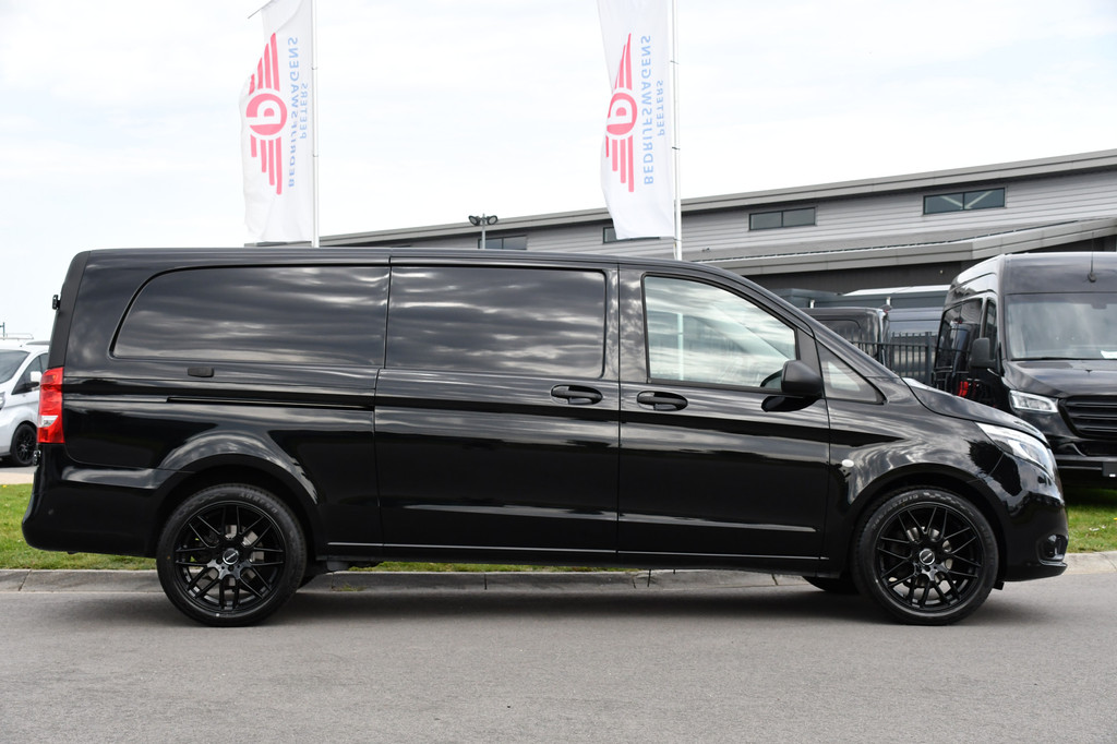 Mercedes-Benz Vito 116 CDI L3 Black Edition Camera, Cruise, Carplay, 164pk, LED, Automaat, Stoelverwarming, Trekhaak, Multimedia, Uniek! 10