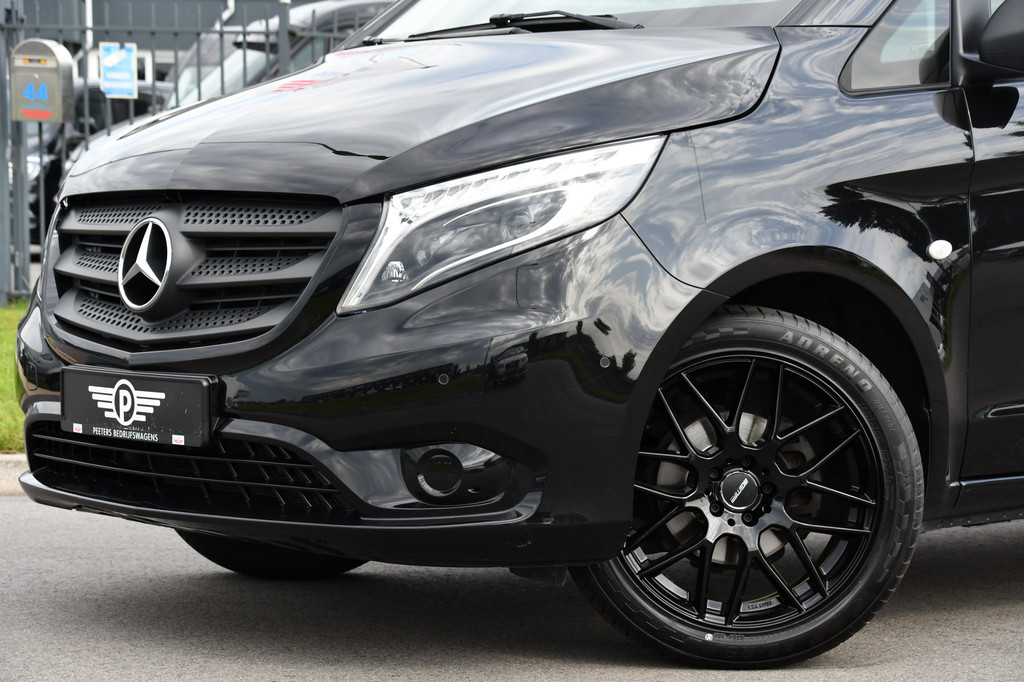 Mercedes-Benz Vito 116 CDI L3 Black Edition Camera, Cruise, Carplay, 164pk, LED, Automaat, Stoelverwarming, Trekhaak, Multimedia, Uniek! 7