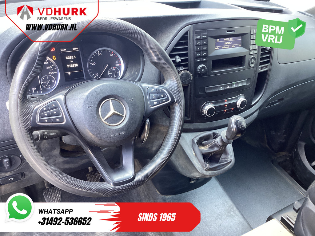 Mercedes-Benz Vito 116 CDI L3 XL EXPORT ONLY 2xSchuifdeur/ Standkachel/ Stoelverw./ Cruise/ Airco/ Trekhaak 13