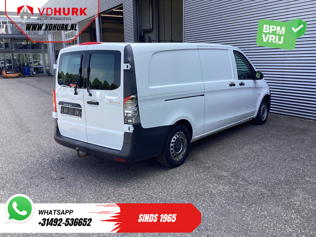 Mercedes-Benz Vito 116 CDI L3 XL EXPORT ONLY 2xSchuifdeur/ Standkachel/ Stoelverw./ Cruise/ Airco/ Trekhaak 9