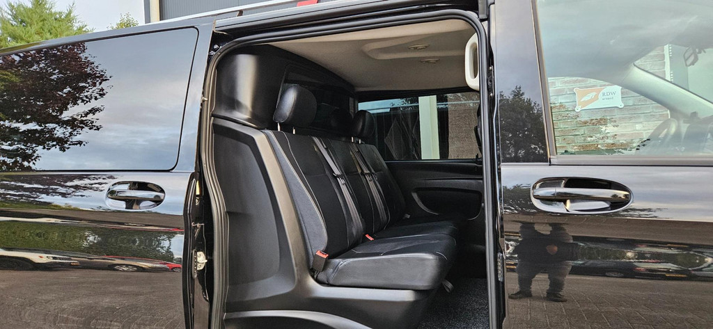 Mercedes-Benz Vito 116 CDI Lang Dubbele Cabine! LED! Automaat! Mooie/Nette Bus! 163PK! 6-Zitplaatsen! 10