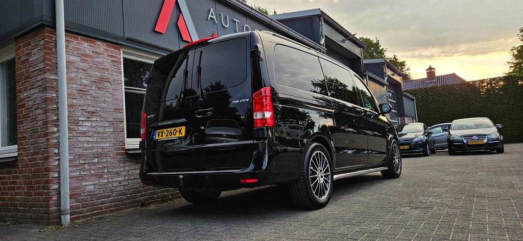 Mercedes-Benz Vito 116 CDI Lang Dubbele Cabine! LED! Automaat! Mooie/Nette Bus! 163PK! 6-Zitplaatsen! 15