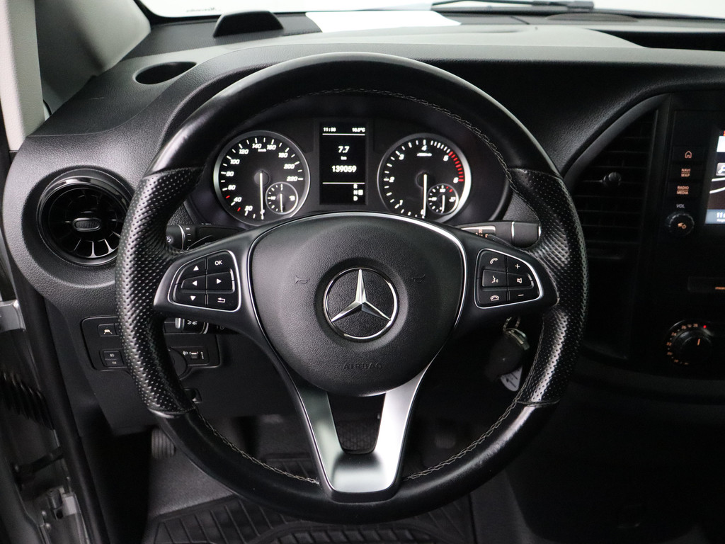 Mercedes-Benz Vito 116CDi 9G-Tronic Automaat Lang | Achterdeuren | Navigatie | Airco | Cruise | 3-Persoons 14