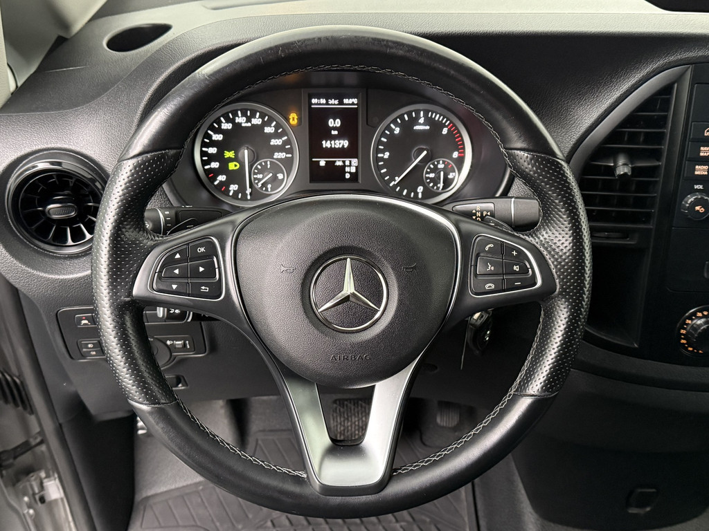 Mercedes-Benz Vito 116CDi 9G-Tronic Automaat Lang | Multimedia | Navigatie | Airco | Cruise | 3-Zits 14
