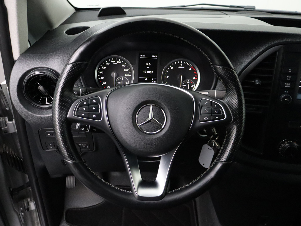 Mercedes-Benz Vito 116CDi 9G-Tronic Automaat Lang | Navigatie | Airco | Cruise | 3-Persoons 14