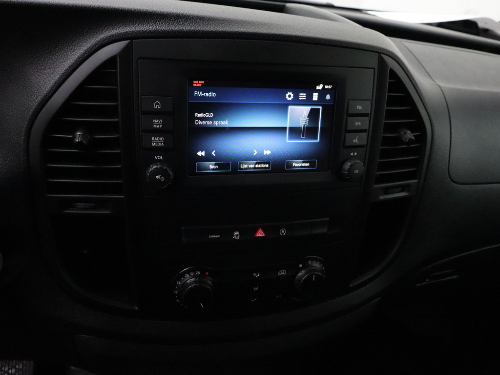 Mercedes-Benz Vito 116CDi 9G-Tronic Automaat Lang | Navigatie | Airco | Cruise | 3-Persoons 17