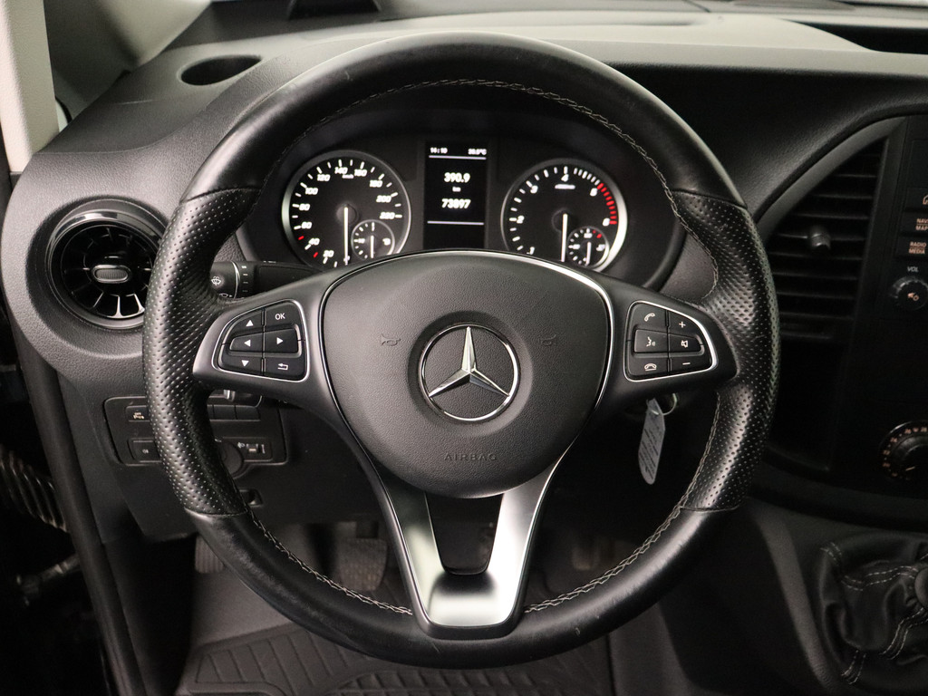 Mercedes-Benz Vito 116Cdi Lang Achterdeuren | Navigatie | Camera | 3-Persoons | Airco | Cruise | Betimmering 14