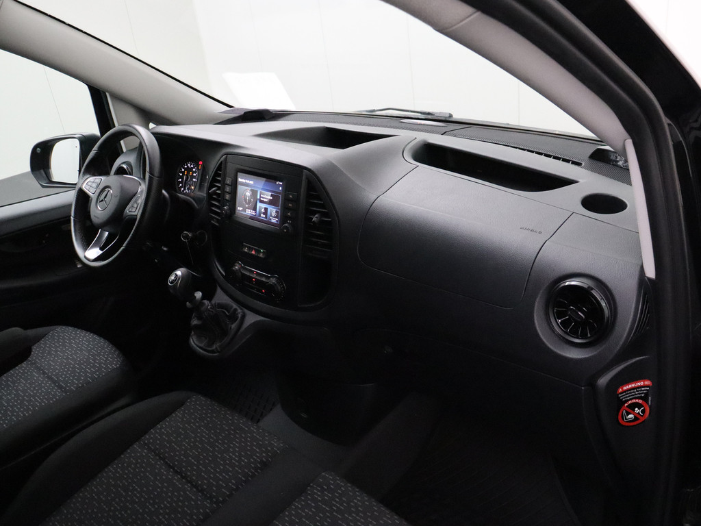 Mercedes-Benz Vito 116Cdi Lang Achterdeuren | Navigatie | Camera | 3-Persoons | Airco | Cruise | Betimmering 21