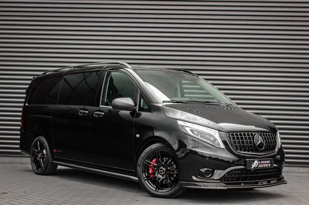 Mercedes-Benz Vito 119CDI 190PK LANG JB-EDITION FULL BLACK / AMG / SPOILER / VERLAGINGSVEREN / NAVIGATIE / SIDE- BARS FULL / NAVI 2