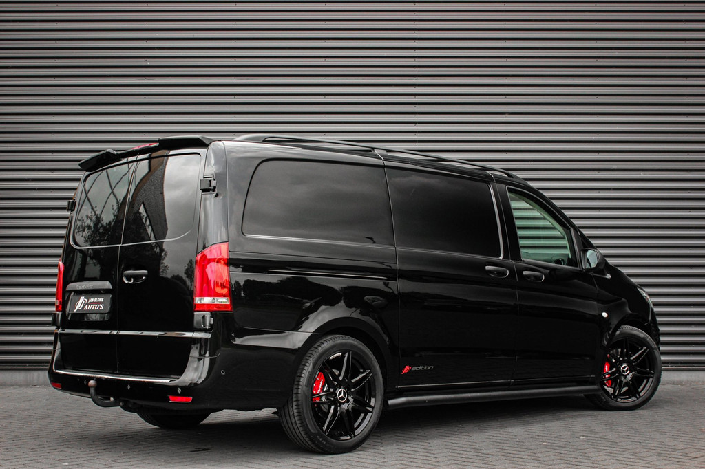 Mercedes-Benz Vito 119CDI 190PK LANG JB-EDITION FULL BLACK / AMG / SPOILER / VERLAGINGSVEREN / NAVIGATIE / SIDE- BARS FULL / NAVI 3
