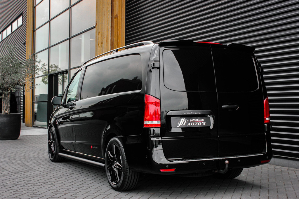 Mercedes-Benz Vito 119CDI 190PK LANG JB-EDITION FULL BLACK / AMG / SPOILER / VERLAGINGSVEREN / NAVIGATIE / SIDE- BARS FULL / NAVI 9